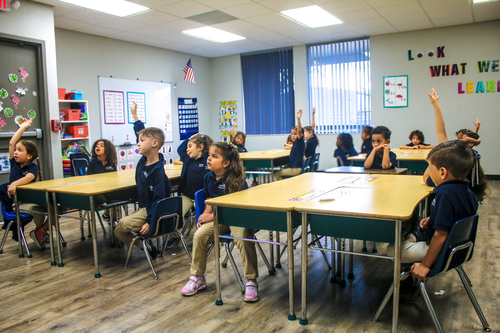 Classroom at Tampa Bay Christian Academy in Tampa